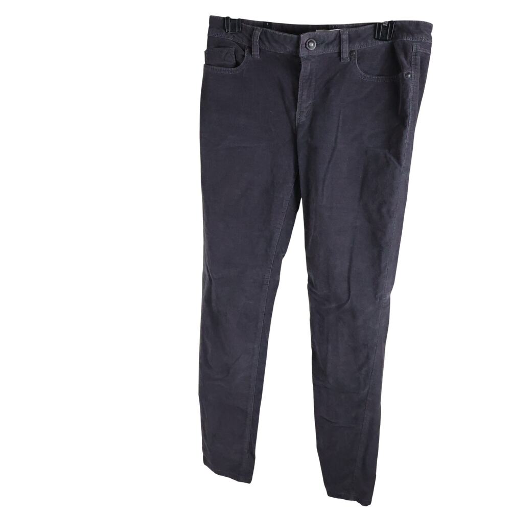LC Lauren Conrad Gray Velour Skinny Jeans Women’s Size 8 Mid Rise Stretch